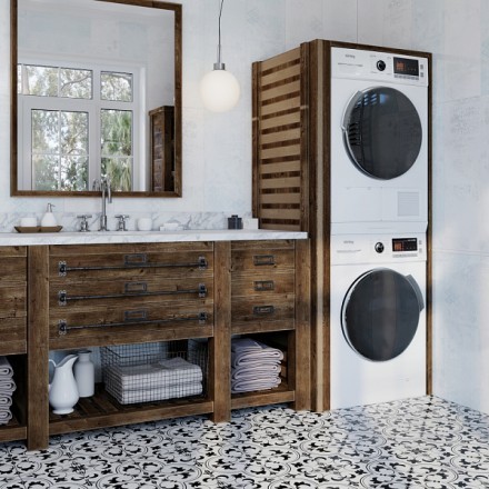 Соединитель для стиральной и сушильной машины Korting Dsk 150, цвет белый