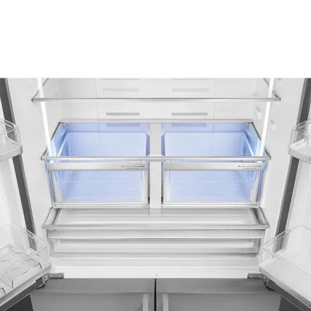 Холодильник Smeg FQ60XF, цвет нержавеющая сталь