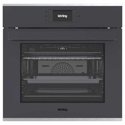 Духовой шкаф Korting OKB 1131 CSGGr, цвет серое стекло