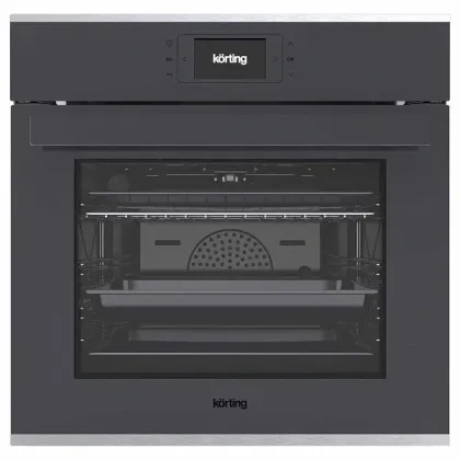 Духовой шкаф Korting OKB 1131 CSGGr, цвет серое стекло