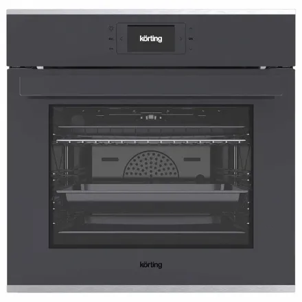 Духовой шкаф Korting OKB 1131 CSGGr, цвет серое стекло