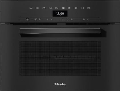 Духовой шкаф с свч Miele H7440BM OBSW, цвет черный