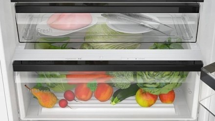 Встраиваемый двухкамерный холодильник Bosch KBN96SDD0