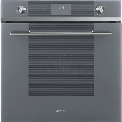 Духовой шкаф Smeg SF6100VS1, цвет серебристое стекло Stopsol
