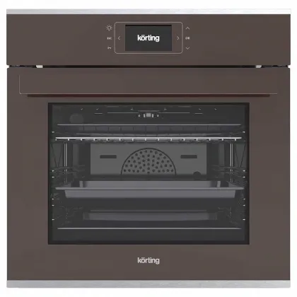 Духовой шкаф Korting OKB 1131 CSGBr, цвет коричневое стекло