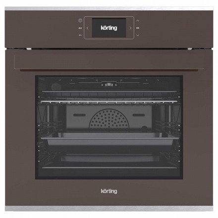 Духовой шкаф Korting OKB 1131 CSGBr, цвет коричневое стекло