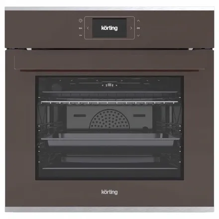 Духовой шкаф Korting OKB 1131 CSGBr, цвет коричневое стекло