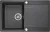 Кухонная мойка Teka Clivo 45 B-TQ Black metallic