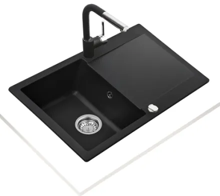 Кухонная мойка Teka Clivo 45 B-TQ Black metallic