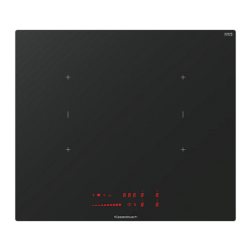 Варочная панель Kuppersbusch KI 6560.0 SR индукционная, цвет черное стекло