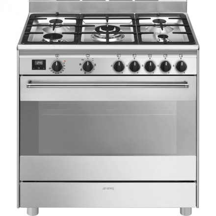 Варочный центр Smeg bg91x2 отдельностоящий , цвет нержавеющая сталь