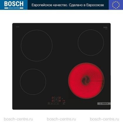 Электрическая варочная панель Bosch PKE611BB2E