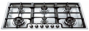 Варочная панель Smeg PGF96 газовая, цвет нержавеющая сталь