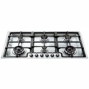 Варочная панель Smeg PGF96 газовая, цвет нержавеющая сталь