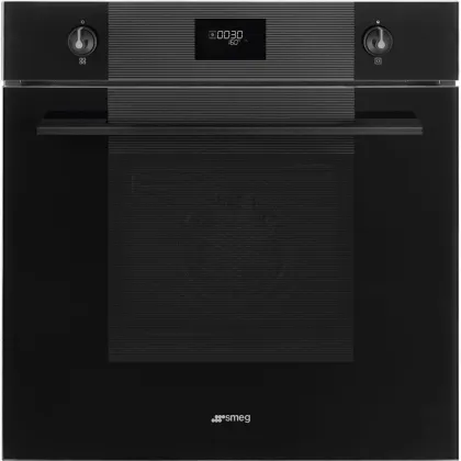Духовой шкаф Smeg SF6101TVNO, цвет черное стекло