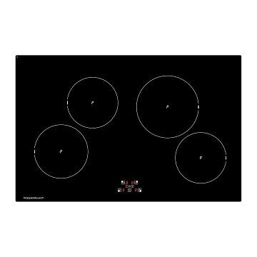 Варочная панель Kuppersbusch KI 8120.0 SR индукционная , цвет черное стекло