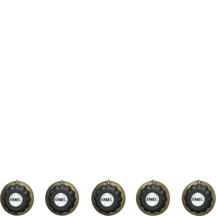 Набор ручек для варочных поверхностей Smeg 5mp700ao 