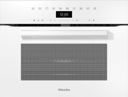 Духовой шкаф с свч Miele H7440BM BRWS, цвет белый