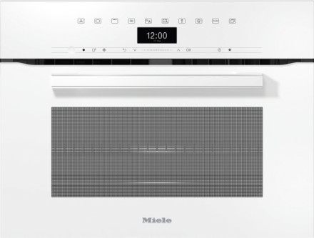 Духовой шкаф с свч Miele H7440BM BRWS, цвет белый