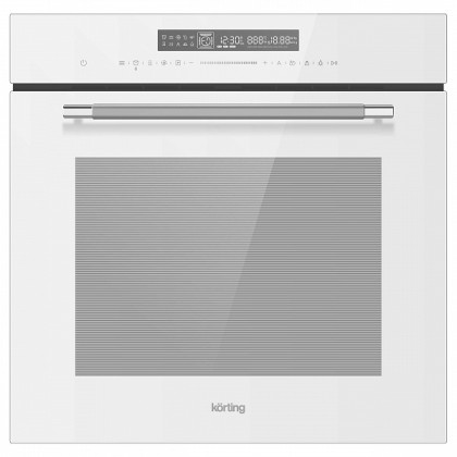 Духовой шкаф с функцией Korting Свч okb 1360 csgw mw электрический, цвет белый