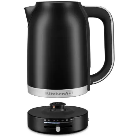 Чайник KitchenAid 1,7 л матовый черный с выбором температуры 5KEK1701EBM