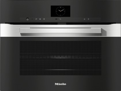 Духовой шкаф с свч Miele H7640BM CLST, цвет нержавеющая сталь