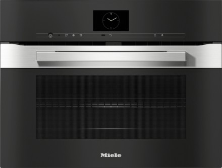 Духовой шкаф с свч Miele H7640BM CLST, цвет нержавеющая сталь