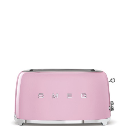 Тостер Smeg TSF02PKEU розовый на 4 ломтика