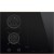 Варочная панель комбинированная Smeg PM6621WLDR газовая + индукционная, цвет черный