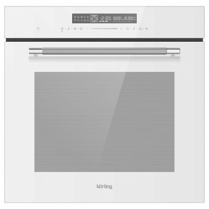 Духовой шкаф Korting OKB 1351 GSCW, цвет белое стекло