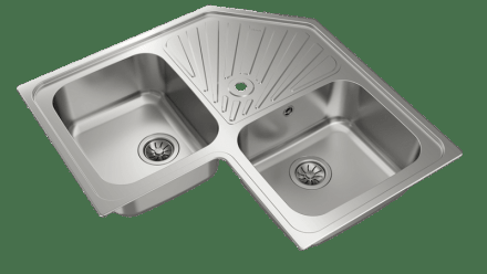 Кухонная мойка Teka Angular 2B Polished нержавеющая сталь