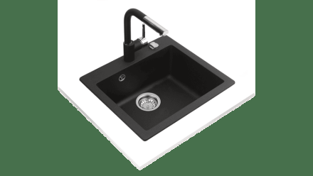 Кухонная мойка Teka Clivo 50 S-TQ Black metallic