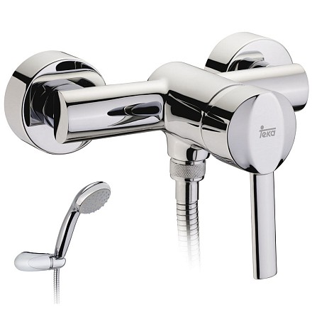 Смеситель для душа Teka Ares с душевым набором Ducal