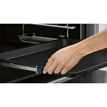 Духовой шкаф  Neff C18FT48H0, цвет серебристый