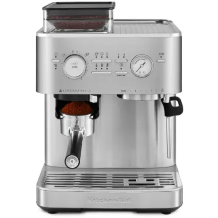 Полуавтоматическая эспрессо-машина KitchenAid нержавеющая сталь 5KES6551ESX