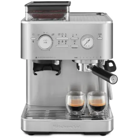 Полуавтоматическая эспрессо-машина KitchenAid нержавеющая сталь 5KES6551ESX