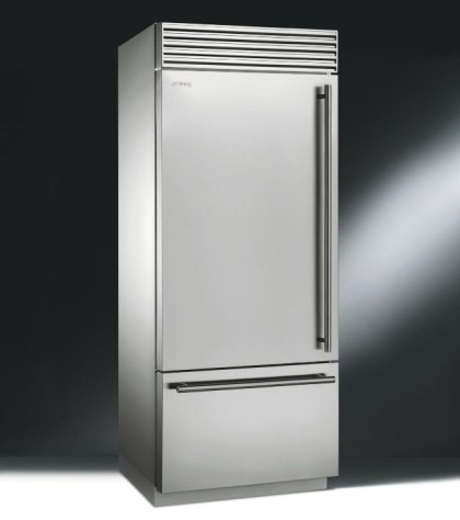 Холодильник Smeg RF396LSIX, цвет нержавеющая сталь матовая