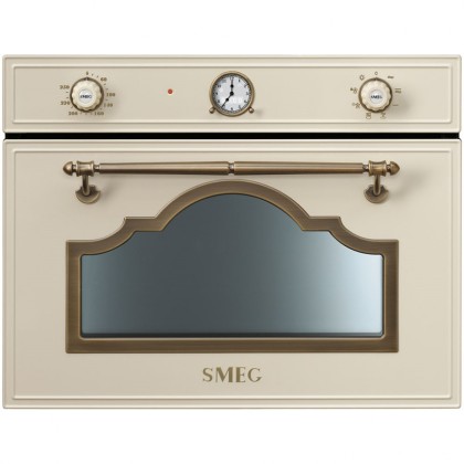 Микроволновая печь Smeg SF4750MPO, цвет кремовый