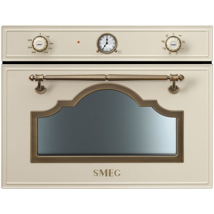 Микроволновая печь Smeg SF4750MPO, цвет кремовый