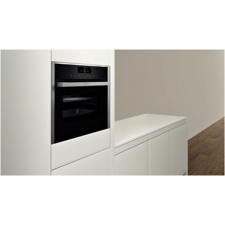 Духовой шкаф  Neff C18FT48N0, цвет серебристый