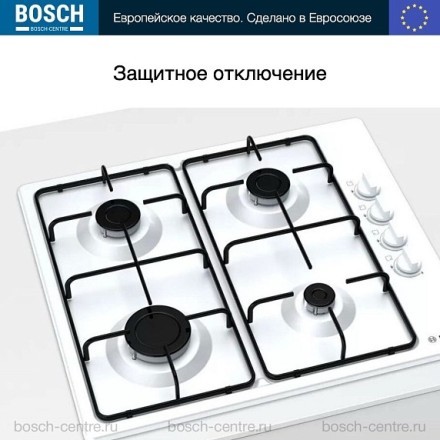Газовая варочная панель Bosch PBP6C2B82O