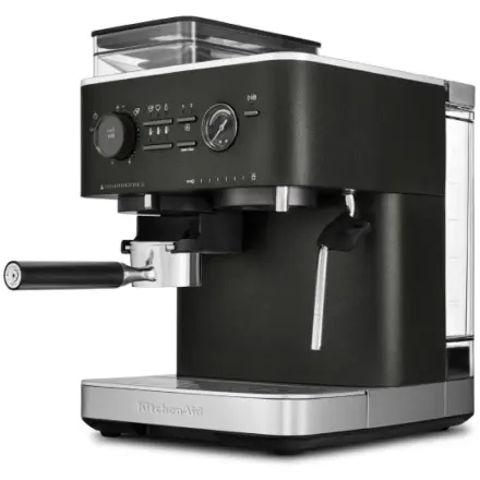 Полуавтоматическая эспрессо-машина KitchenAid черный чугун 5KES6551EBK