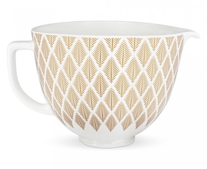 Чаша KitchenAid 5KSM2CB5PGC керамическая 4,7 л золотая хвоя