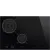 Варочная панель комбинированная Smeg PM6721WLDX газовая + индукционная, цвет черный