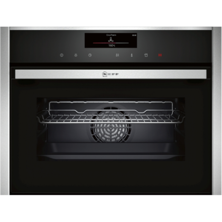 Духовой шкаф  Neff C18FT48N1, цвет серебристый