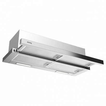 Вытяжка Korting Khp 9815 x с выдвижным экраном, цвет нержавеющая сталь
