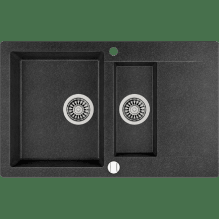 Кухонная мойка Teka Clivo 60 B-TQ Black metallic