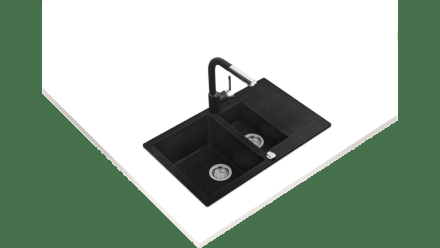 Кухонная мойка Teka Clivo 60 B-TQ Black metallic