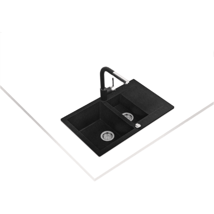 Кухонная мойка Teka Clivo 60 B-TQ Black metallic