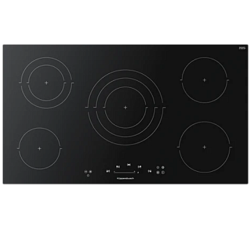 Варочная панель Kuppersbusch KE 9350.0 SR электрическая , цвет черное стекло